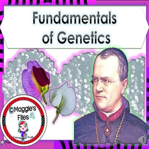 FUNDAMENTALS OF GENETICS SECONDARY GRADES