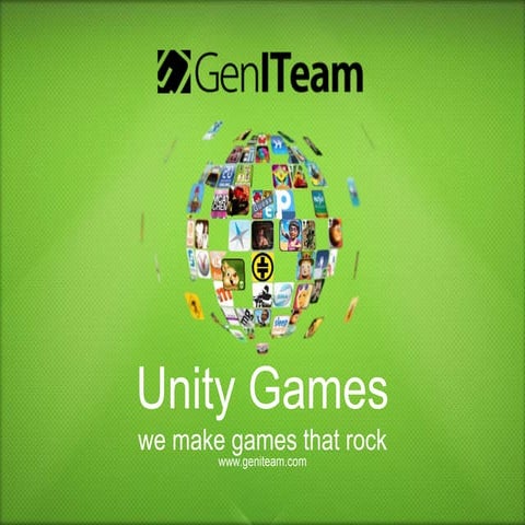 GenITeam - Unity Games | PPTX