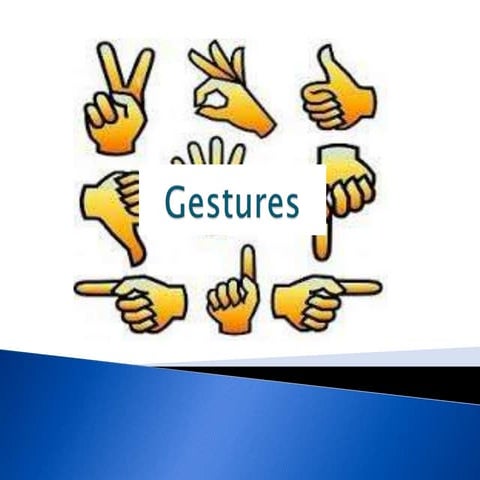 Gestures