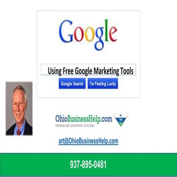 Google Marketing Tools 2018