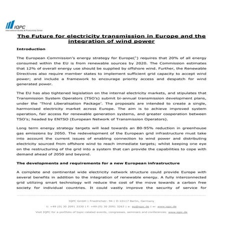 Grid Integration: Future for Electricity Transmission