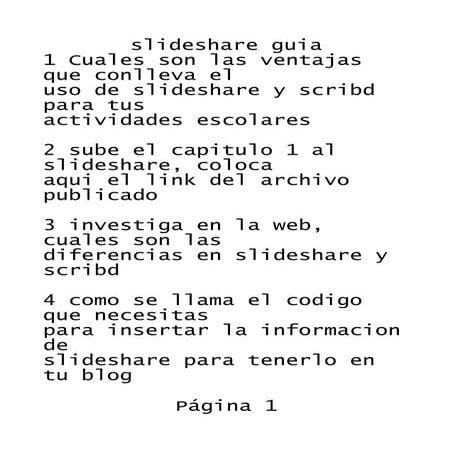 Slideshare guia  bloc de notas