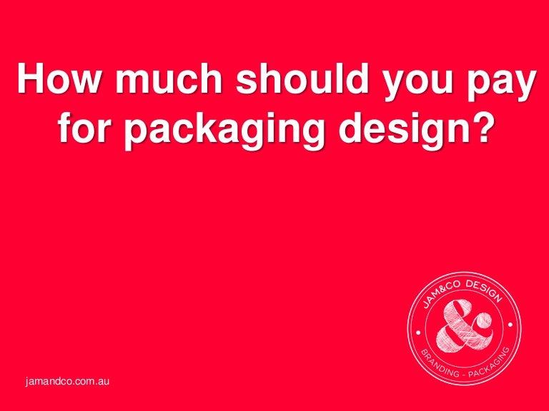 How much should you pay for packaging design?