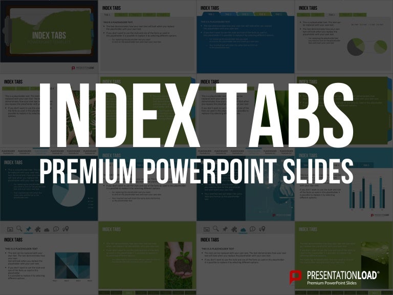 Index Tabs for PowerPoint