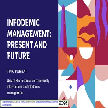 Infodemic management - present and future | PPTX