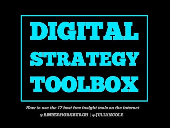 Digital Strategy Toolbox