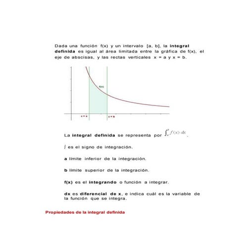 Integrales definidas | PDF