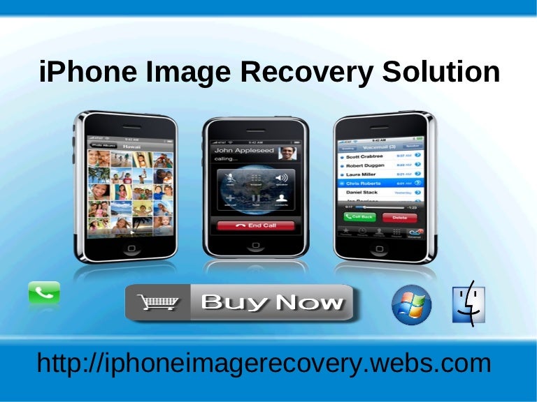 iPhone Image Recovery Solutions Way To Recover iPhone Images!
