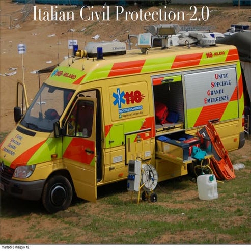 Italian Civil Protection 2.0 | PDF