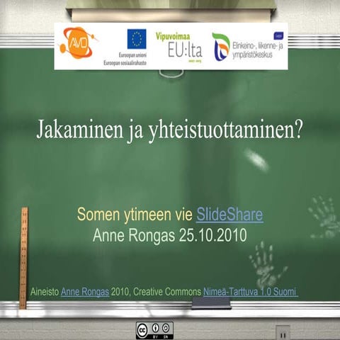 Slide share ja johdatus someen