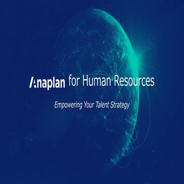 Anaplan for Sales First Call Deck 日本語版 | PDF