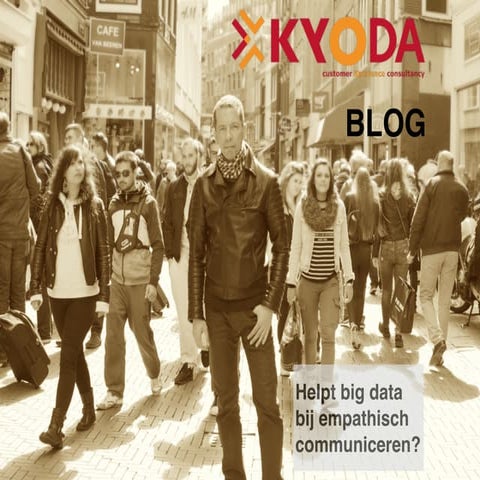Helpt big data bij empathisch communiceren?