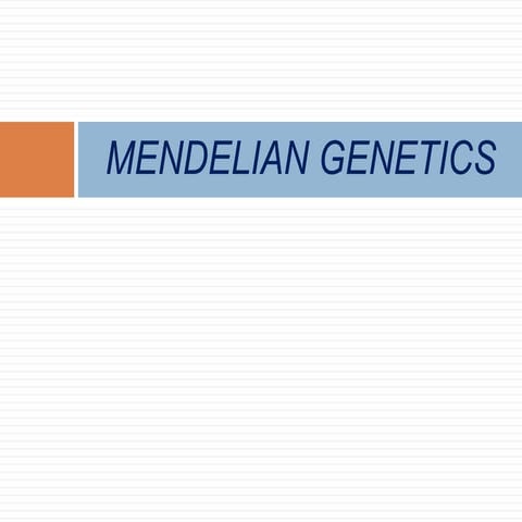 Genetics Intro | PPT