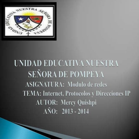 Slideshare mercy quishpi