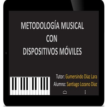 Slideshare metodología musical con dispositivos móviles