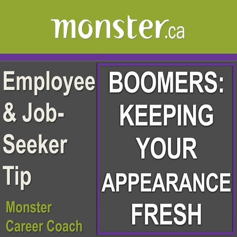 Boomers: How To Appear Fresh