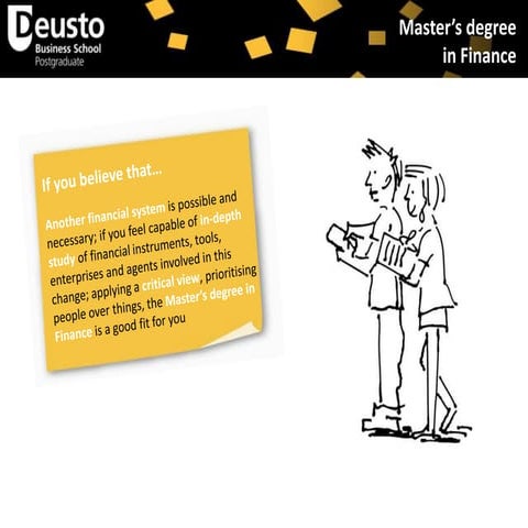 Official Master´s Degree in Finance