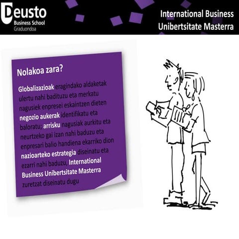 International Business Unibertsitate Masterra