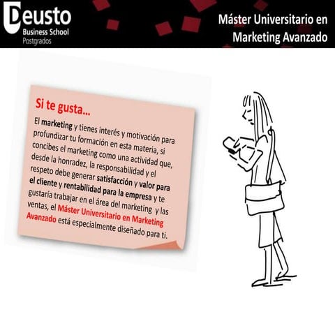 Máster Universitario en Marketing Avenzado
