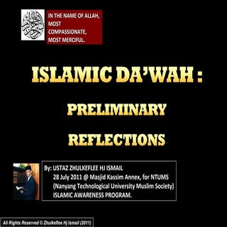 [Slideshare]ntums da'wah workshop(#...