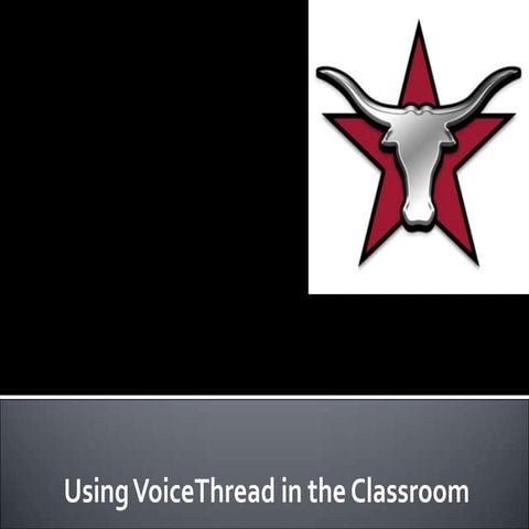Slide share on voicethread