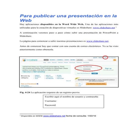 Guia slideshare | DOCX
