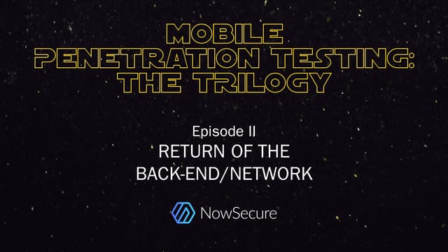 Mobile Penetration Testing: Episode II - Attack of the Code