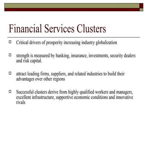 Financial Services