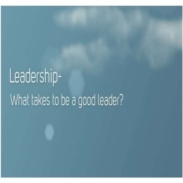 Fire Inc. Atlanta- Defining Leadership