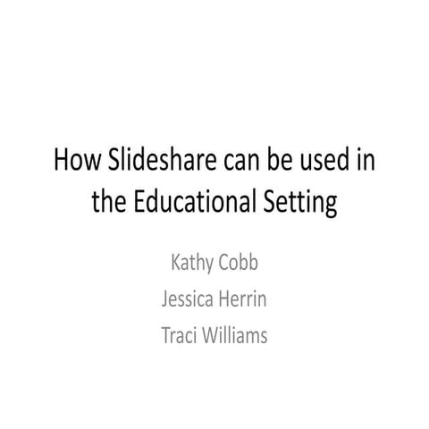 Slideshare PowerPoint