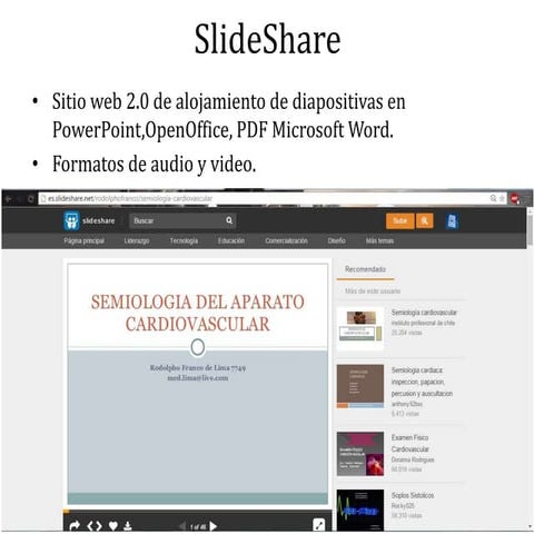 Diferencias entre slideshare y scribd | PPTX