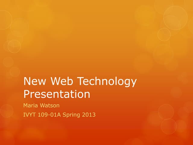 Slide share presentation