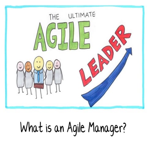 Agile Management: The Art of Servant Leadership