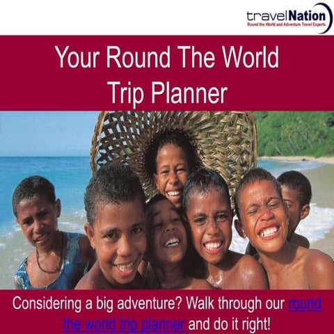 Round The World Trip Planner