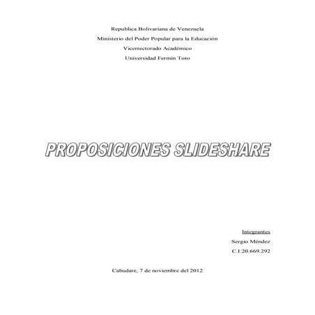 Slideshare sergio mendez