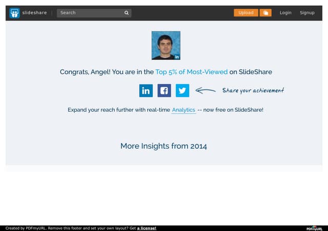 SlideShare Stats 2014