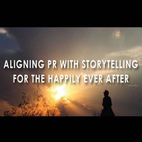 Aligning PR with Storytelling by The Hoffman Agency