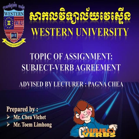 Slideshare ;subbject  verb agreemet