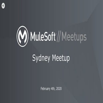 Sydney MuleSoft Meetup #12 2020204