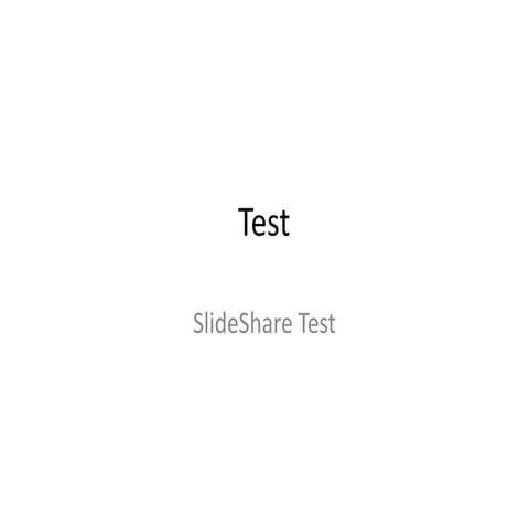 Slide share test | PDF