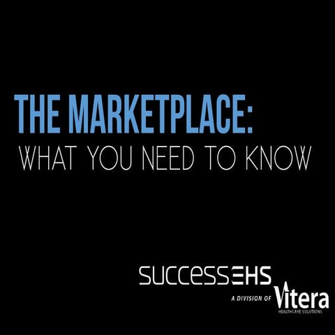 The Marketplace: What you need to know