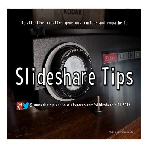 Slideshare Tips