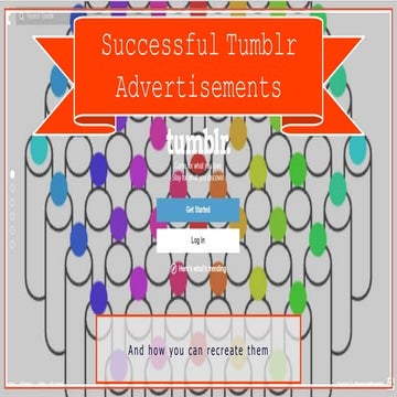 Slideshare tumblr ad