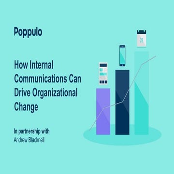 How Internal Communications can drive Organizational Change