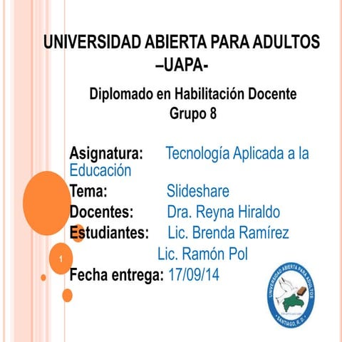 Slideshare uso educativo