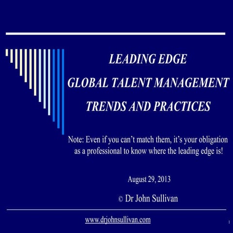 Leading Edge Talent Management 
