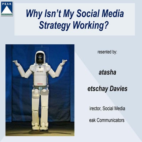 Why Isnt My Social Media Strategy Working?