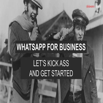 WhatsApp for business