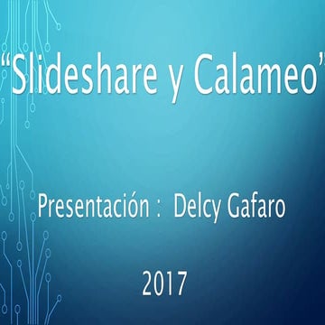 “Slideshare y calameo”