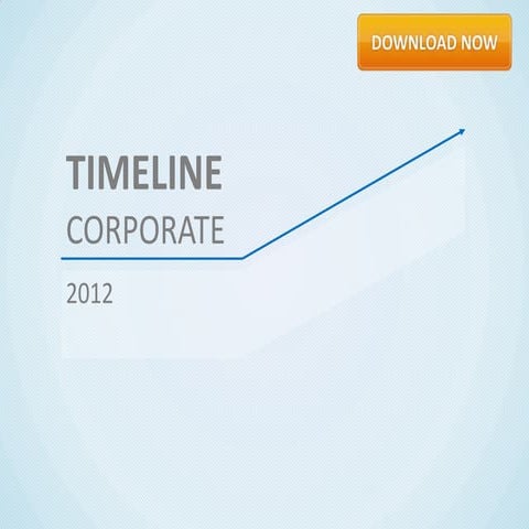 Timeline Corporate Template by Slideshop